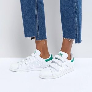 🔥Adidas Shoes Stan Smith white & green